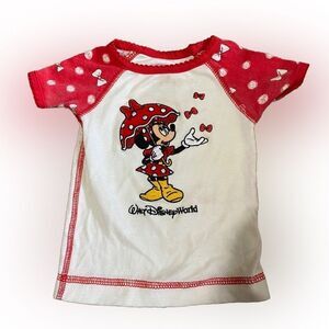 Baby Disney Parks Minnie Mouse Pajama Shirt